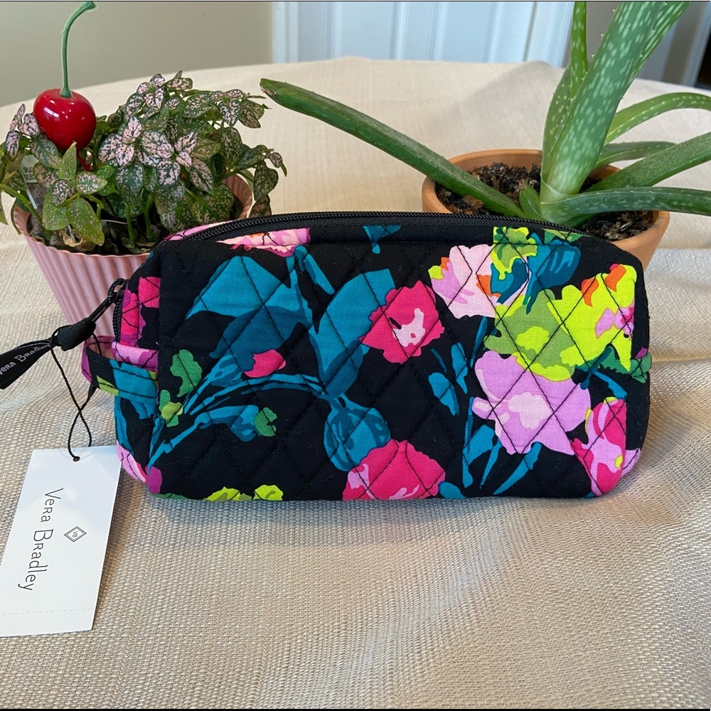 Vera Bradley Floral Medium Cosmetic Bag